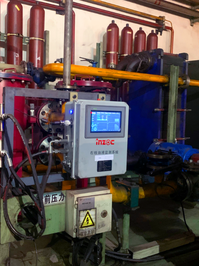 包钢轨梁厂液压站油品在线监测系统安装案例 图4